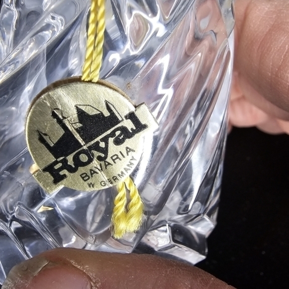 Vintage perfume bottle , Royal‎ Bavaria, with atomizer. - Picture 3 of 4